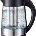 Tetera eléctrica de cristal Masterchef Fuse+ de 1.7 L baja a un gran precio