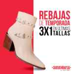 3x1 en últimas tallas en Andrea