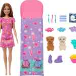 Muñeca Barbie set de juego pijamada con perritos baja a un gran precio