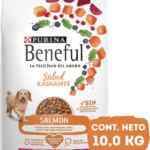 Alimento para mascotas Purina Beneful Salud Radiante Salmón de 10 kg baja a un gran precio + descuento adicional con Planea y Ahorra