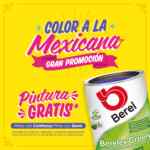 Promoción Pinturas Berel: Pintura gratis en compras participantes