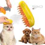 Cepillo de vapor recargable para mascotas baja a un gran precio
