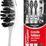 4 pack cepillos dentales Colgate Max White Carbón Estrella Pulidora baja a un gran precio