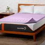 Cubrecolchón de memory foam Dreamlab infusión Lavanda para cama matrimonial baja a su menor precio