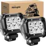 Juego de 2 faros de niebla para camioneta SUV o jeep bajan a su menor precio