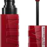 Labial líquido brillante de larga duración Maybelline SuperStay Vinyl Ink baja a un excelente precio