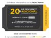 Cupón Palacio de Hierro de 20% de descuento adicional en tienda en línea