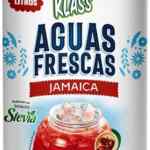 Polvo para preparar agua de jamaica con Stevia Klass rinde 50 litros baja a su menor precio