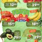 Ofertas S-Mart 3 días de frutas y verduras del 25 al 27 de marzo 2025