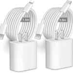 Juego de 2 cargadores USB-C con cable de 1.5 m bajan a un gran precio