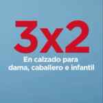 3x2 en calzado para damas, caballeros e infantil en Sears hoy