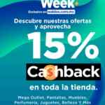 Promo Waldos Week: 15% de cashback + 10% adicional con Paypal