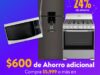 Cupón Walmart Week de $600 de descuento en línea blanca
