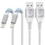 Juego de 2 cables cargadores USB a USB-C de 1 metro bajan de precio