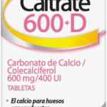 Suplemento alimenticio Caltrate 600+D con 60 tabletas baja de precio