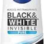 Desodorante para mujer Nivea Black & White Invisible Pure baja a su menor precio