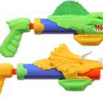 Set de 2 lanzadores de agua Nerf Super Soaker Dinosquad Dino Splashers baja a un gran precio