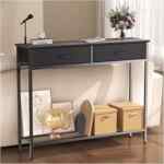 Mesa consola con cajones baja a un gran precio