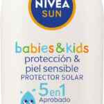 Loción protectora solar Nivea Sun Babies & Kids para pieles sensibles 200 ml baja a su menor precio