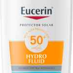 Protector solar facial Eucerin Hydro Fluid textura ultra ligera baja de precio