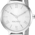 Reloj con correa de metal para mujer Nine West baja a un gran precio