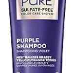 Shampoo morado Loréal Paris Ever Pure baja de precio
