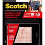 Juego de 4 sujetadores Scotch fijación extrema bajan a un gran precio