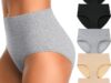 5 pack ropa interior para mujer de algodón cobertura completa bajan a un gran precio