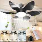 Ventilador con luz LED y control remoto baja a su menor precio