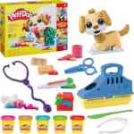 Set de juego Play-Doh! Kit de manualidades Veterinaria cachorro de juguete baja a su menor precio