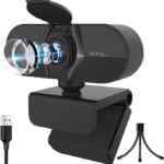 Webcam con micrófono y tripié baja a un excelente precio