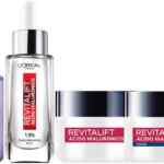 Kit Revitalift ácido hialurónico crema de día + crema de noche + sérum de rostro + sérum de ojos