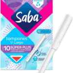 Saba Tampones V-Largo Super Plus con 10 piezas bajan a su menor precio