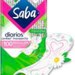 Saba pantiprotectores diarios Confort Manzanilla con 100 piezas bajan de precio + 10% adicional con Planea y Ahorra