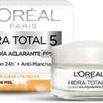Liquidación en crema aclaranta Loréal Paris Hidra total 5 baja a un super precio