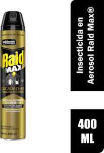 Insecticida en aerosol Raid Max de 400 ml baja de precio Imagen de la promo