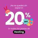 20% de descuento en planes de hosting en Akky durante abril