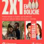 2x1 en boliche en Alboa si muestras un boleto de Cinemex de la película Loco por ella