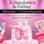 En Bellísima llévate rutina skincare travel size + cosmetiquera con compra mínima en productos Beauty Creations