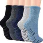 Juego de 5 pares de calcetines afelpados antiderrapantes bajan de precio