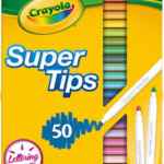 Crayola Super Tips plumones lavables con 50 colores bajan a su menor precio