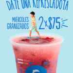 En Helados Dolphy llévate 2 granizados por $75 los miércoles