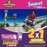 2x1 en entrada a Bioparque Estrella presentando una envoltura de Suavel