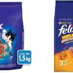 Alimento para mascotas Purina Felix Megamix 1.5 kg + Purina Felix Triple Delicious 1.5 kg bajan a su menor precio