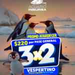 3x2 en entradas al Acuario Inbursa de 5 a 7pm