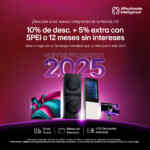 Descuento en nuevos productos LG: 10% de descuento + 5% extra pagando con SPEI + 3% en primera compra