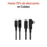 Hasta 70% de descuento en cables en MacStore
