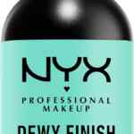 Fijador de maquillaje en spray NYX Dewy Finish baja a un gran precio