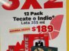 3×2 en 12 pack de cervezas en Oxxo