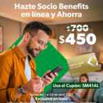 Cupón de $250 de descuento en Membresía Benefits de Sam’s Club